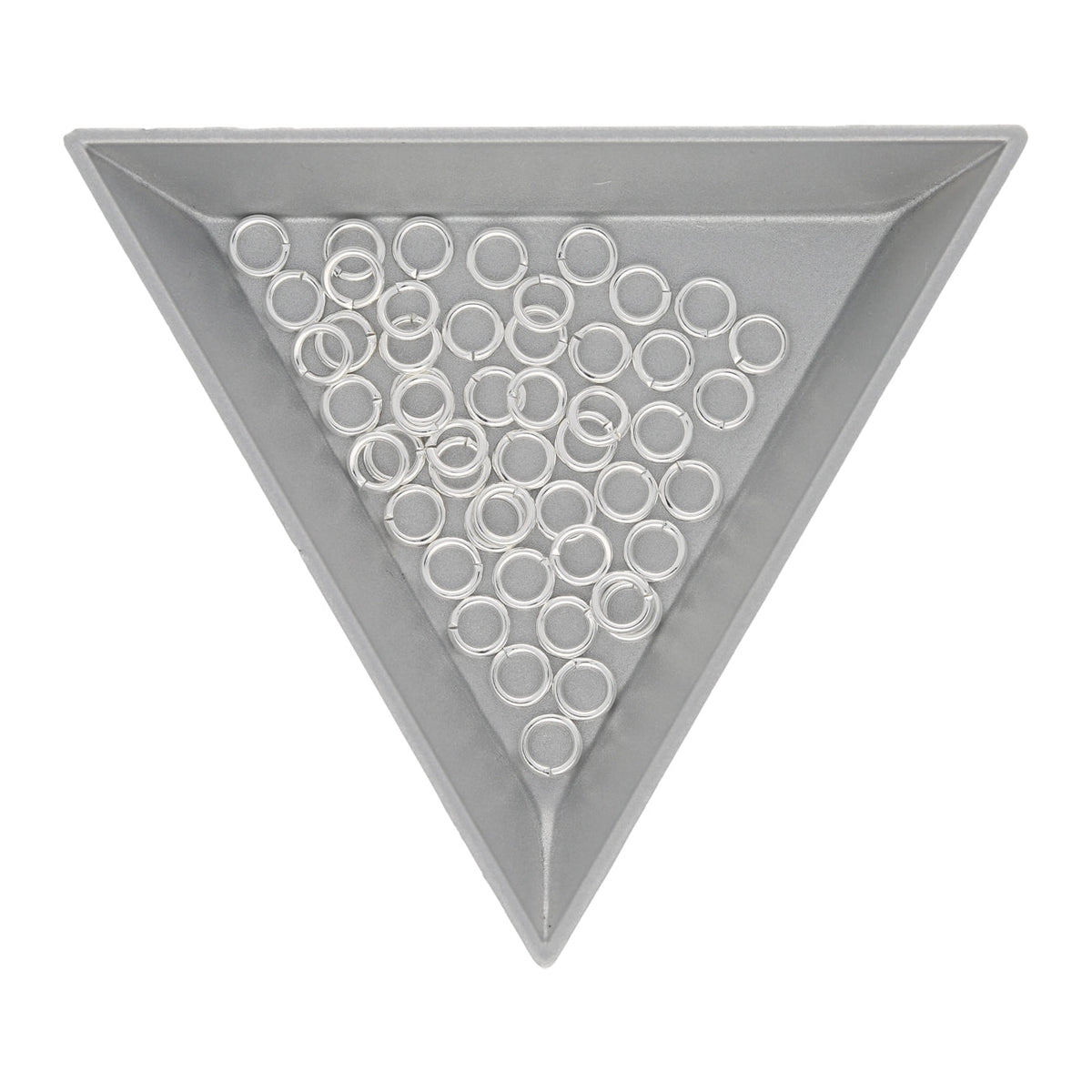 Biegeringe 5 mm – Versilbert - PerlineBeads SA