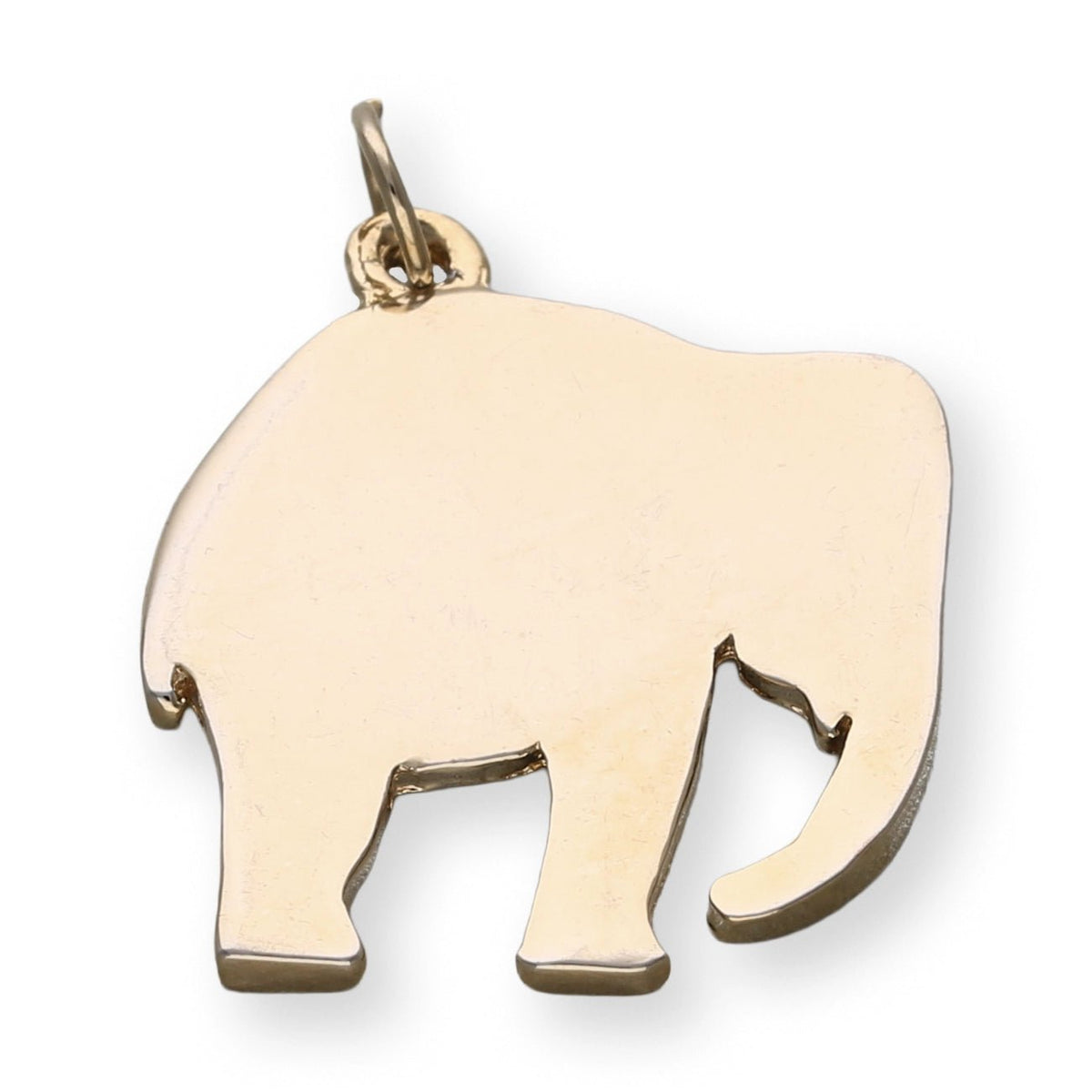 Charm / Anhänger “Elefant” - Edelstahl Farbe Gold - PerlineBeads SA
