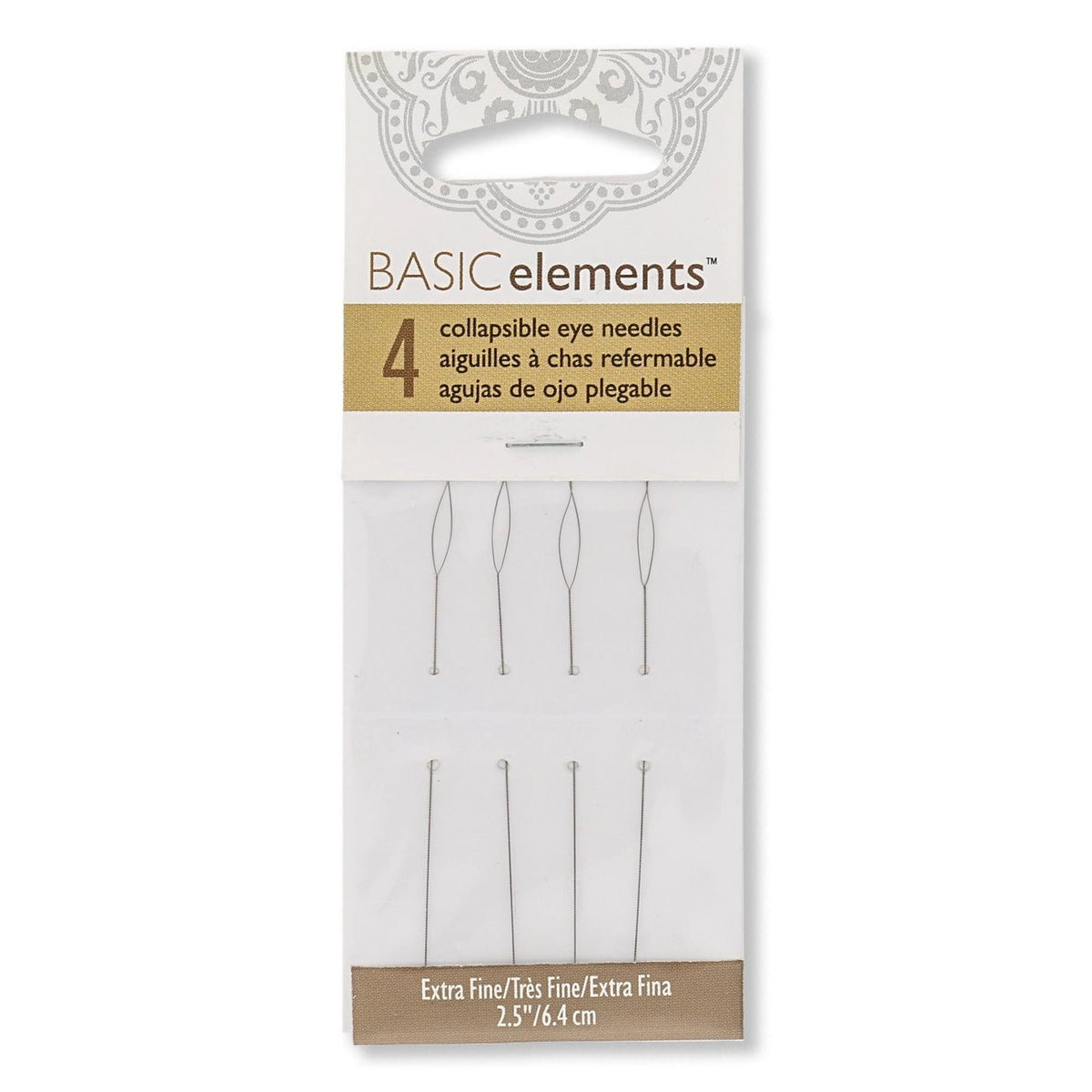 Collapsible Eye Needles – Extra Fine - PerlineBeads SA