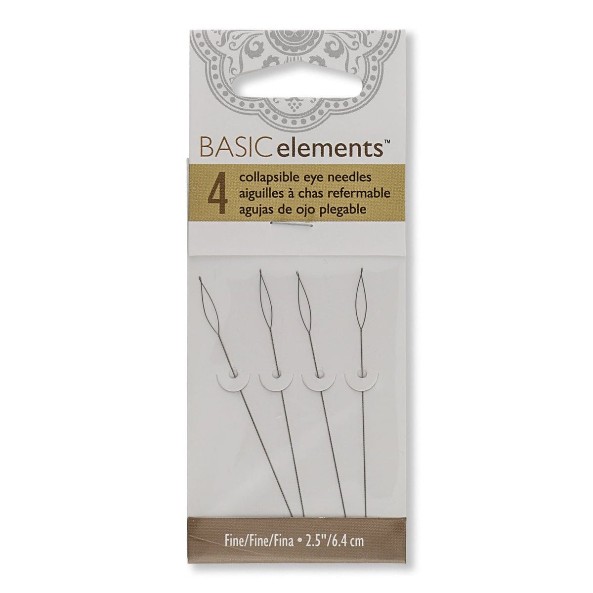 Collapsible Eye Needles – Fine - PerlineBeads SA