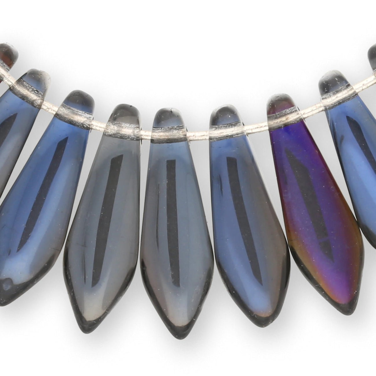 Dagger Bead 1 - Loch - Crystal Heliotrope - PerlineBeads SA