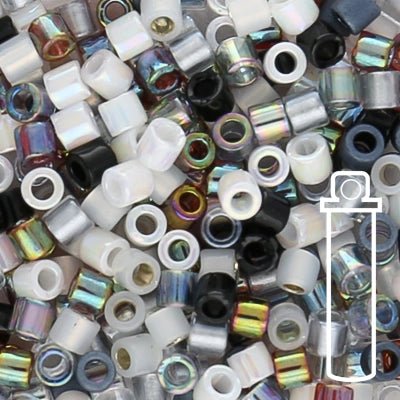 Delica 8/0 - DBL - MIX13 - Mix Pebblestone - PerlineBeads SA