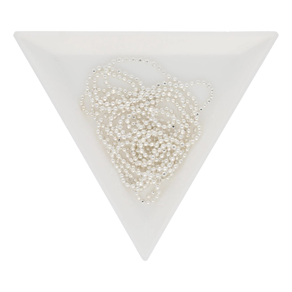 Diamantierte Kugelkette 1.5 mm – Farbe Silber - PerlineBeads SA