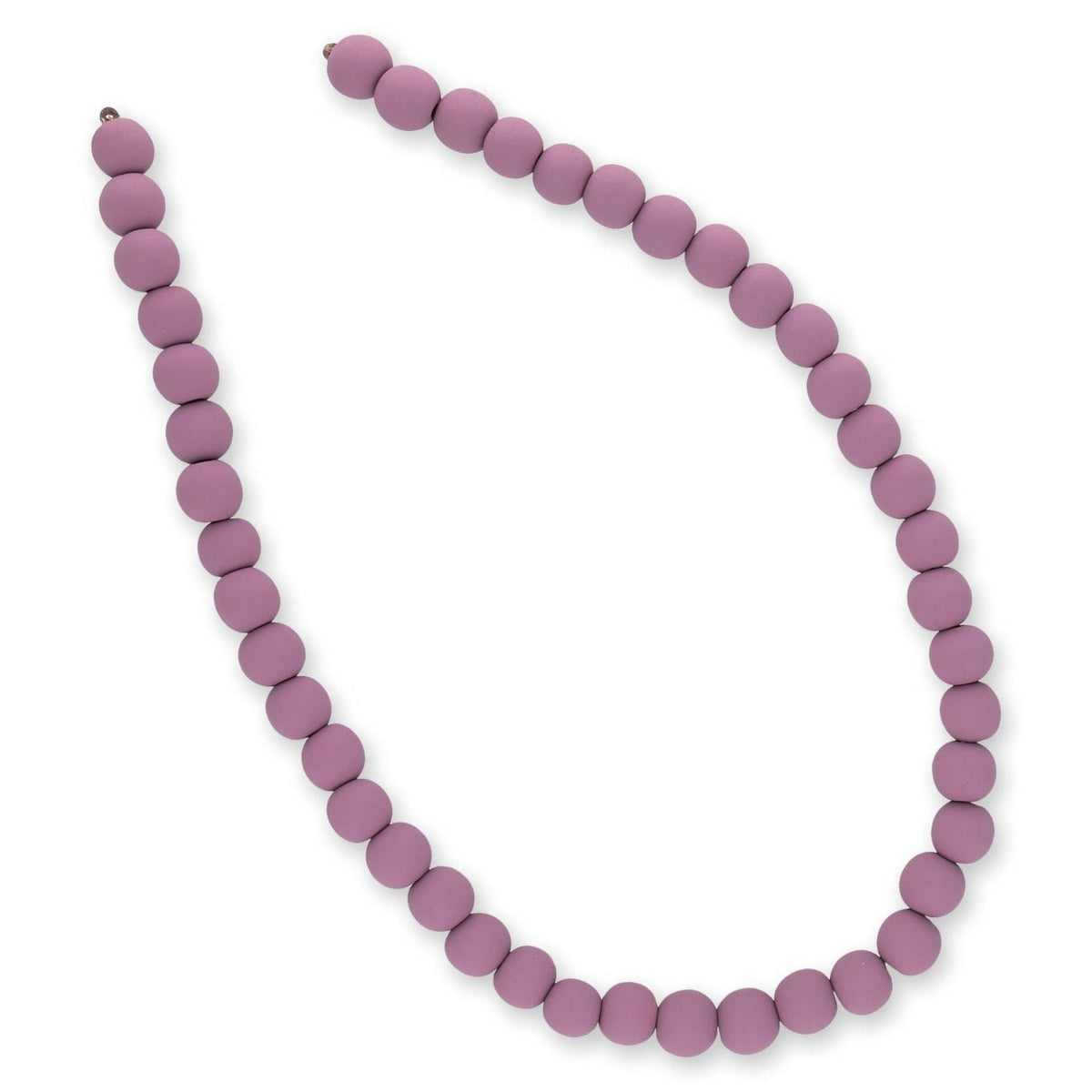 Farbige Holzperlen – ca. Ø 10 mm - Altrosa - PerlineBeads SA