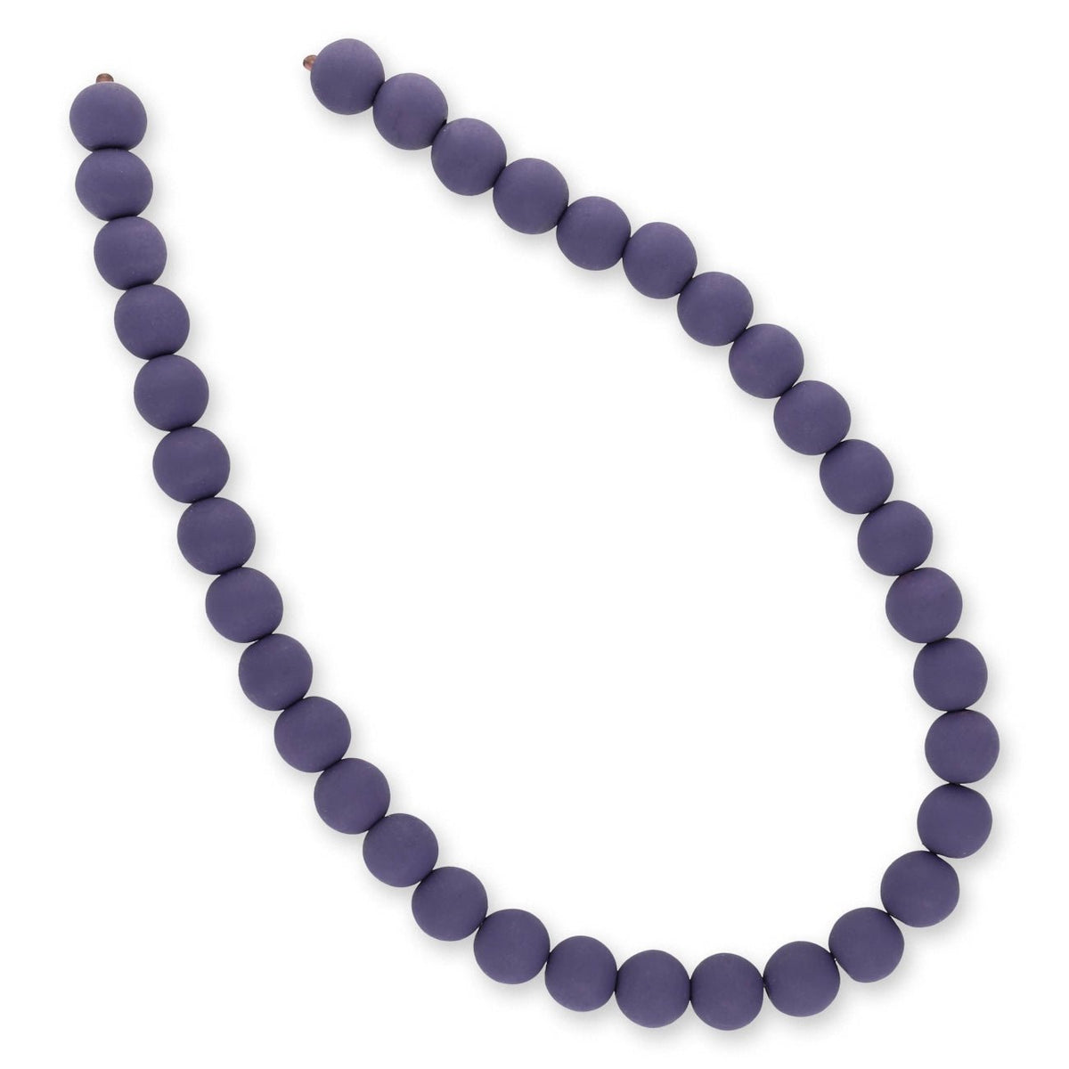 Farbige Holzperlen – ca. Ø 12 mm - Lavendel - PerlineBeads SA