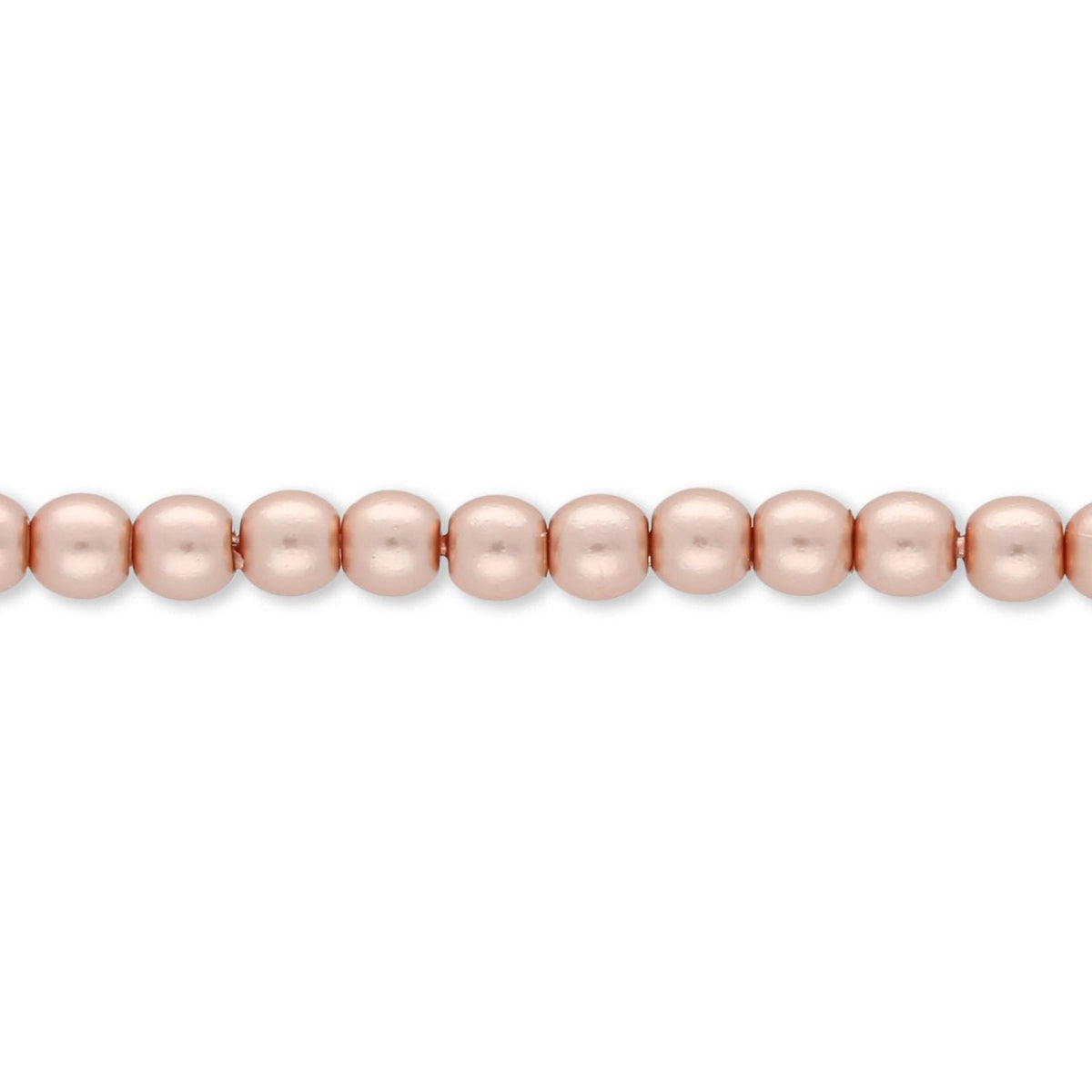 Glasperlen rund - 3 mm - Light Blush - PerlineBeads SA
