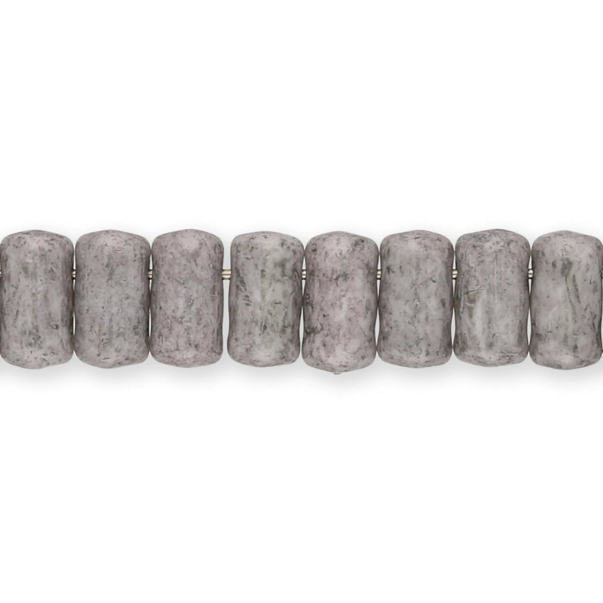 Matubo Rulla Glasperlen - Chalk Jet Luster - PerlineBeads SA