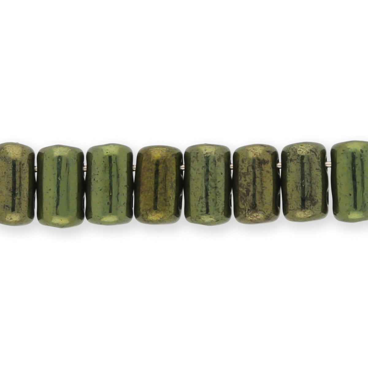 Matubo Rulla Glasperlen - Jet Red Luster - PerlineBeads SA