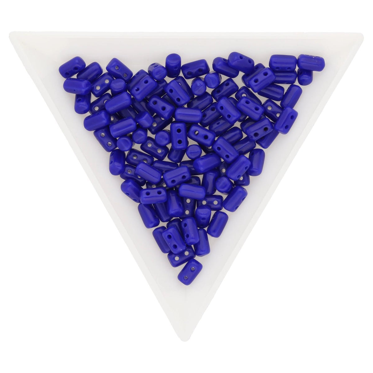 Matubo Rulla Glasperlen - Opaque Blue - PerlineBeads SA