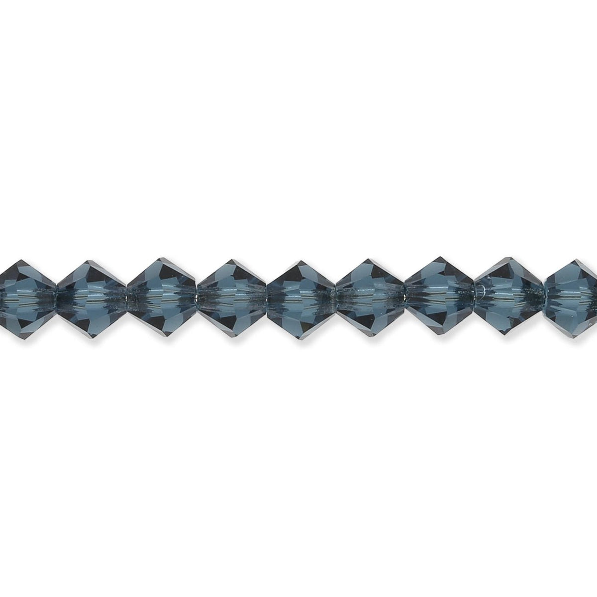 M.C. Doppelkegel 4 mm - Montana - PerlineBeads SA