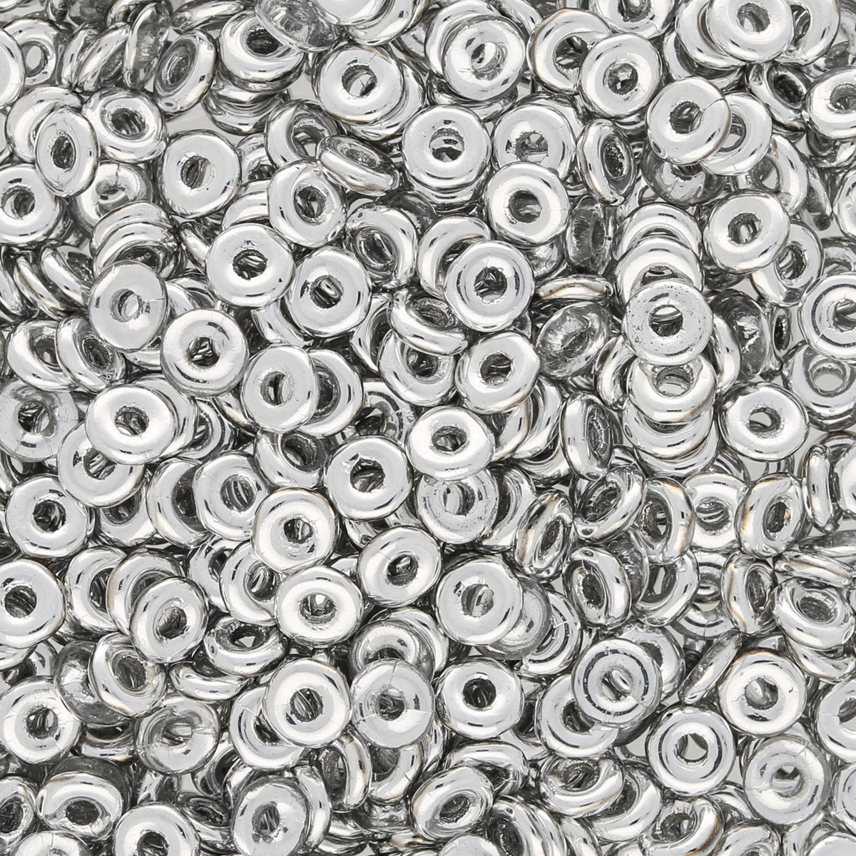 O Beads® 1x4 mm - Jet Full Labrador - PerlineBeads SA