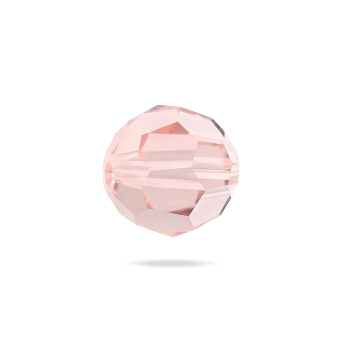 PRESTIGE 5000 Kristall, Classic runde Perle, 8 mm - Vintage Rose (2 Stk.) - PerlineBeads SA