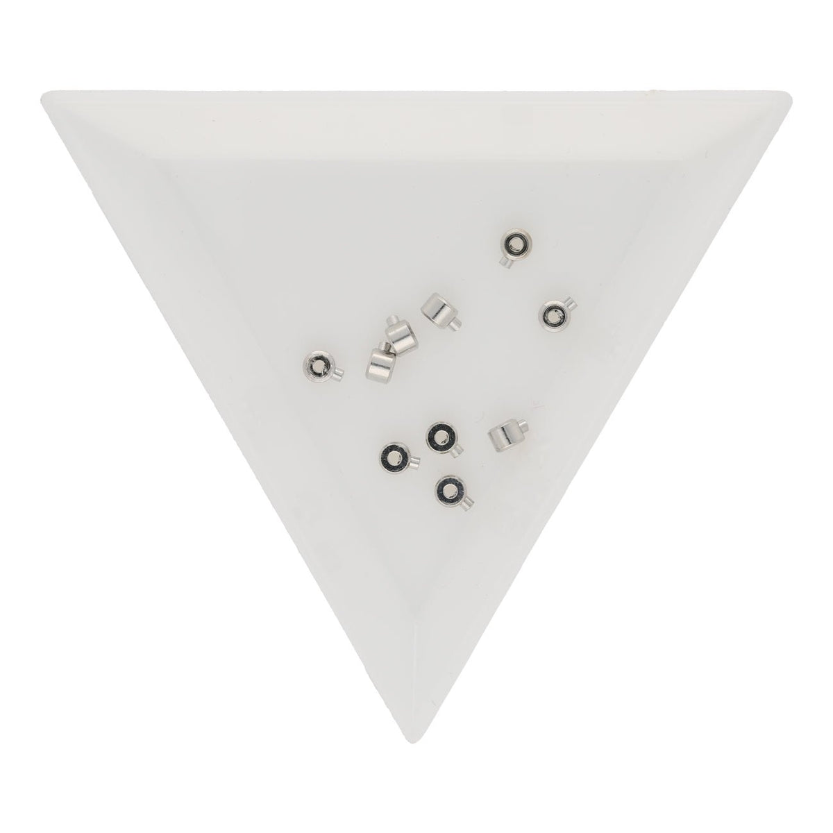 Quetschverbinder - Farbe Silber - PerlineBeads SA