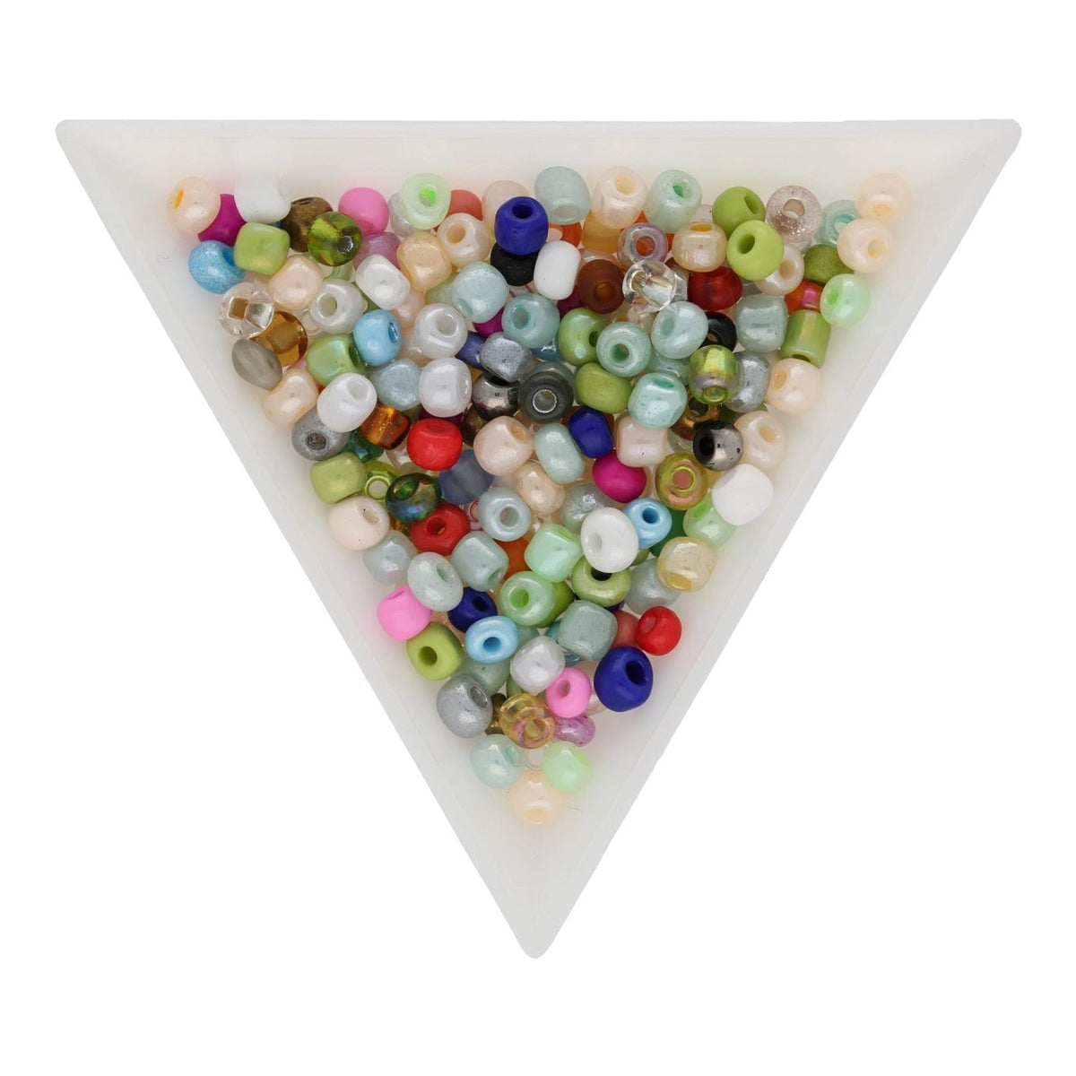 Rocailles Glasperlen 2.5 - 3.5 mm unregelmässige Grösse – Vintage Mix - PerlineBeads SA