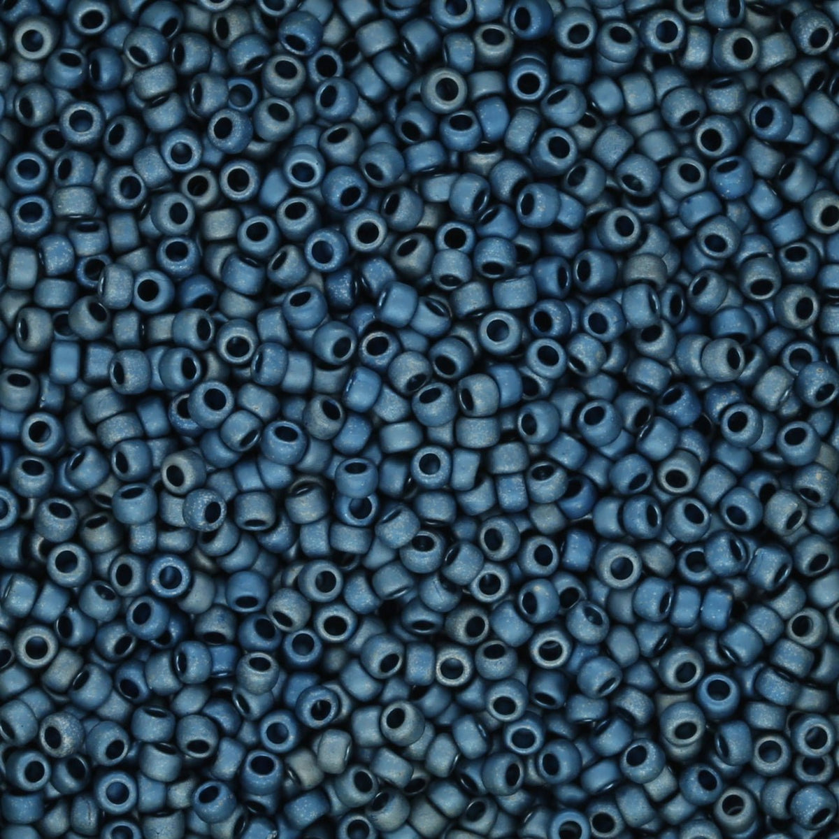 Rocailles - Perlen Toho 15/0 – Matte - Color Gun Metal - PerlineBeads SA