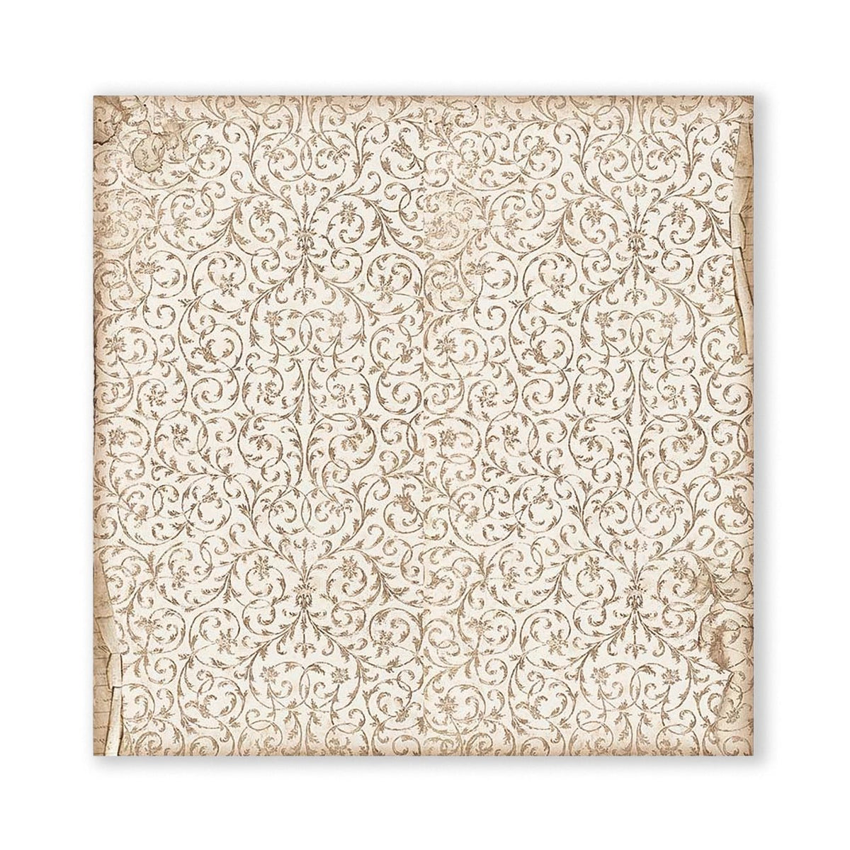 Scrapbook-Block "Vintage Library" Backgrounds - Double Face - 10 Seiten - 30,5 x 30,5 (12x12 inch) - perlinebeads.ch