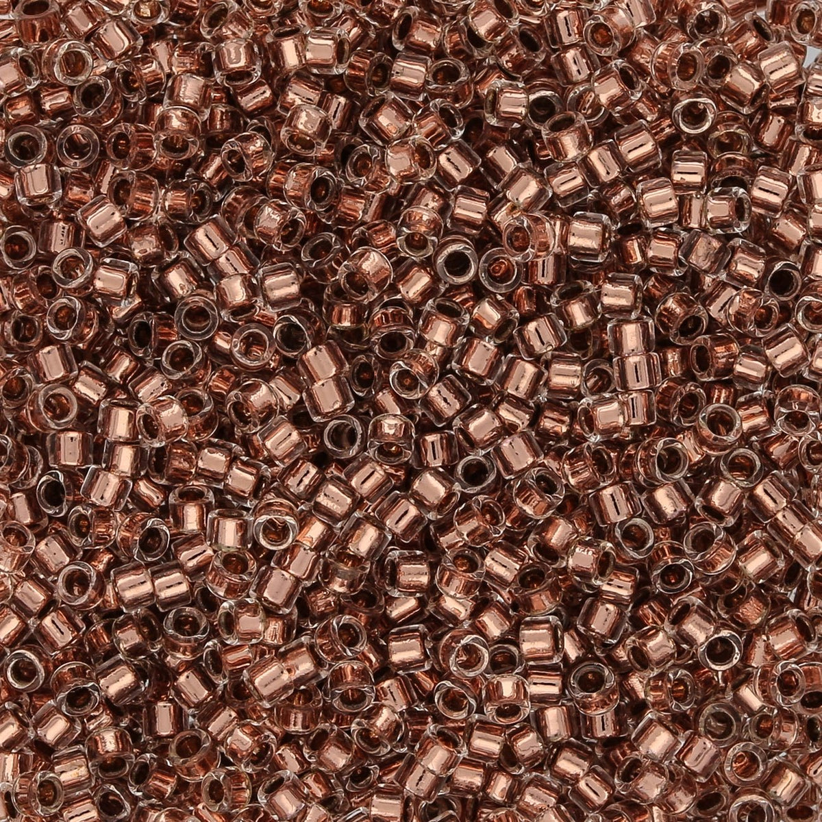TOHO Aiko - Copper - Lined Crystal - PerlineBeads SA