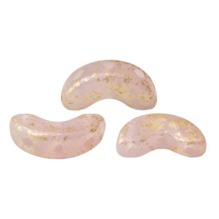 Arcos® Par Puca® - Pink Opal Splash - PerlineBeads