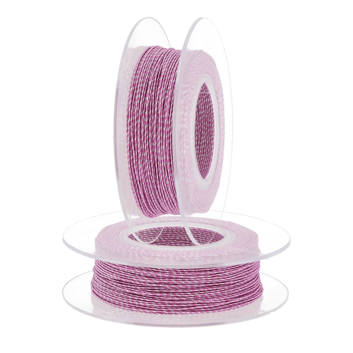 Blissino Schmuckgarn - Violett / Silber (2408/A) - PerlineBeads