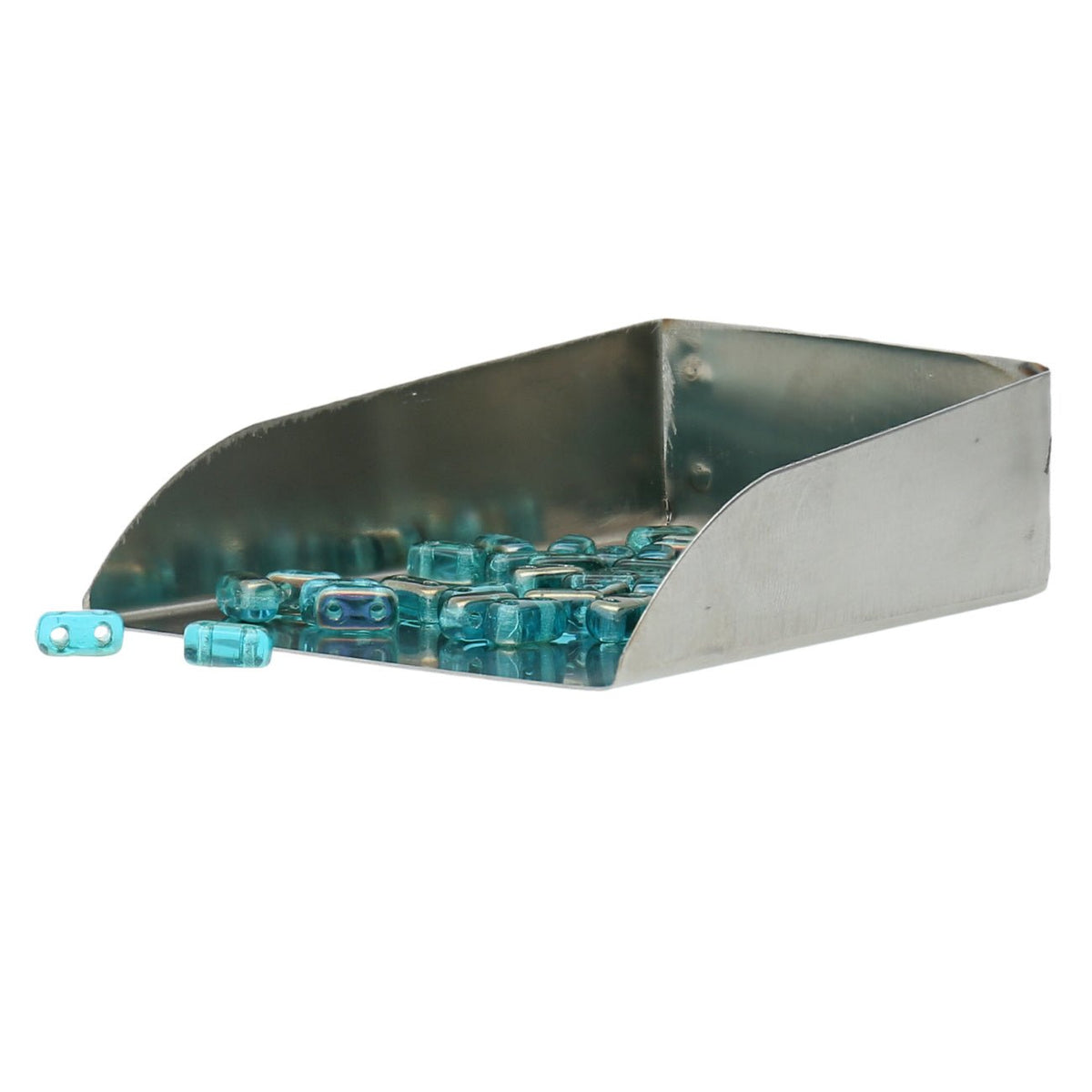 Bricks CzechMates 6x3 mm - Twilight Teal - PerlineBeads