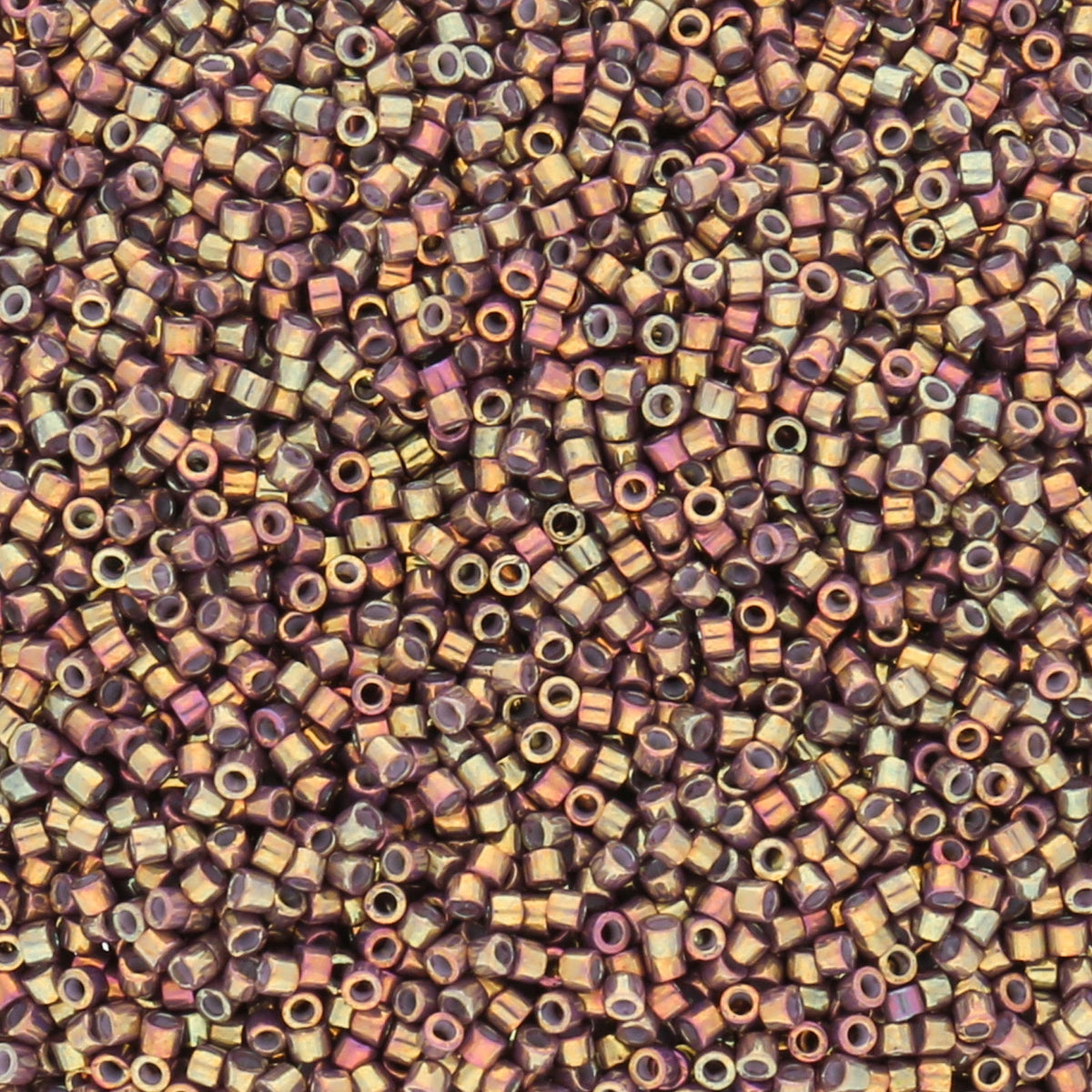 Delica 11/0 - DB1010 - Metallic Earth Batik Luster - PerlineBeads