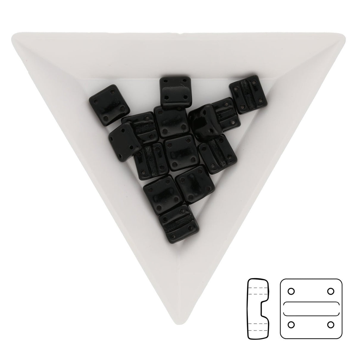 Fixer Beads vertikale Ausführung - Jet - PerlineBeads