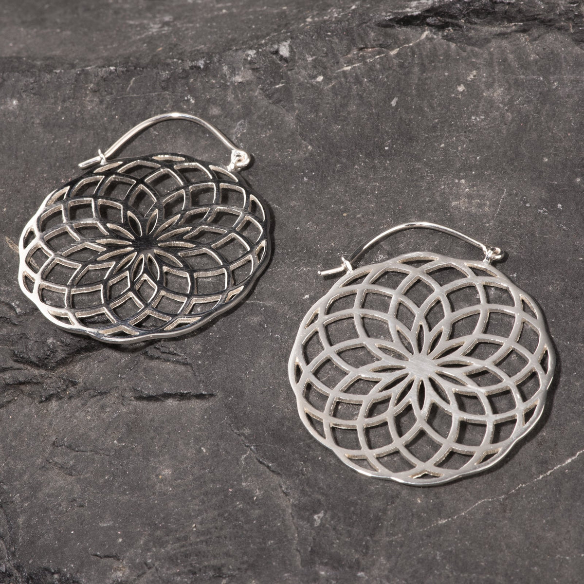 Ohrringe Libety, Silber - PerlineBeads