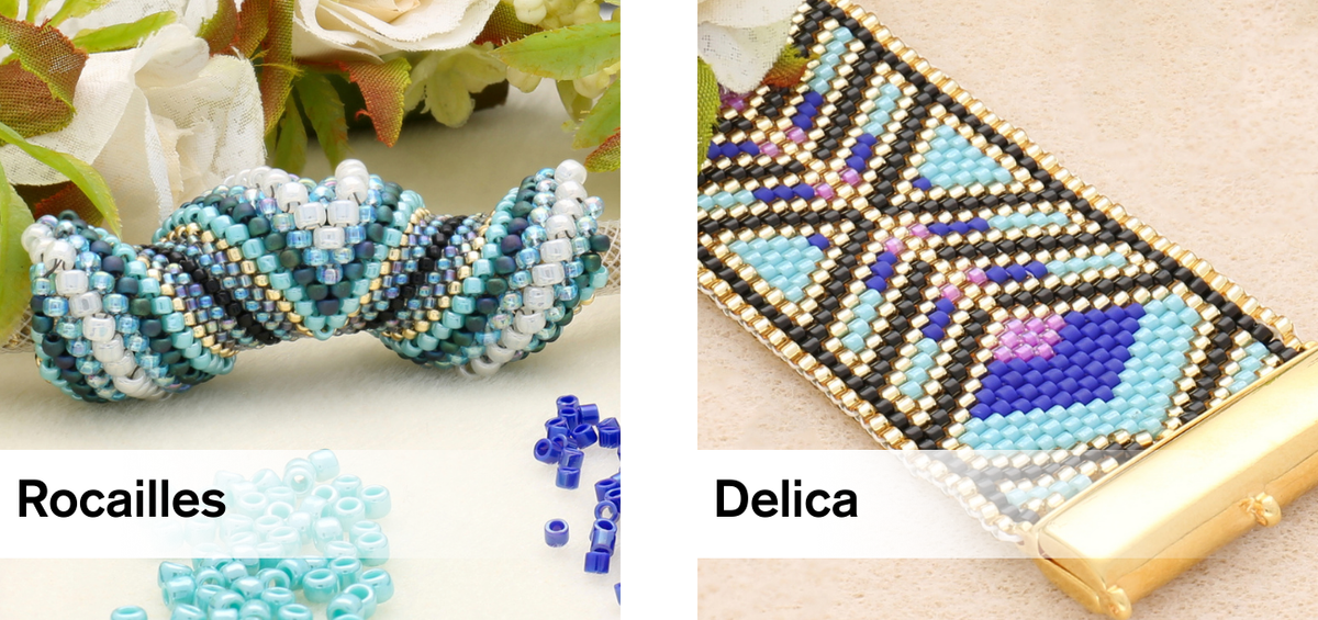 Rocailles vs. Delica – Was ist der Unterschied?