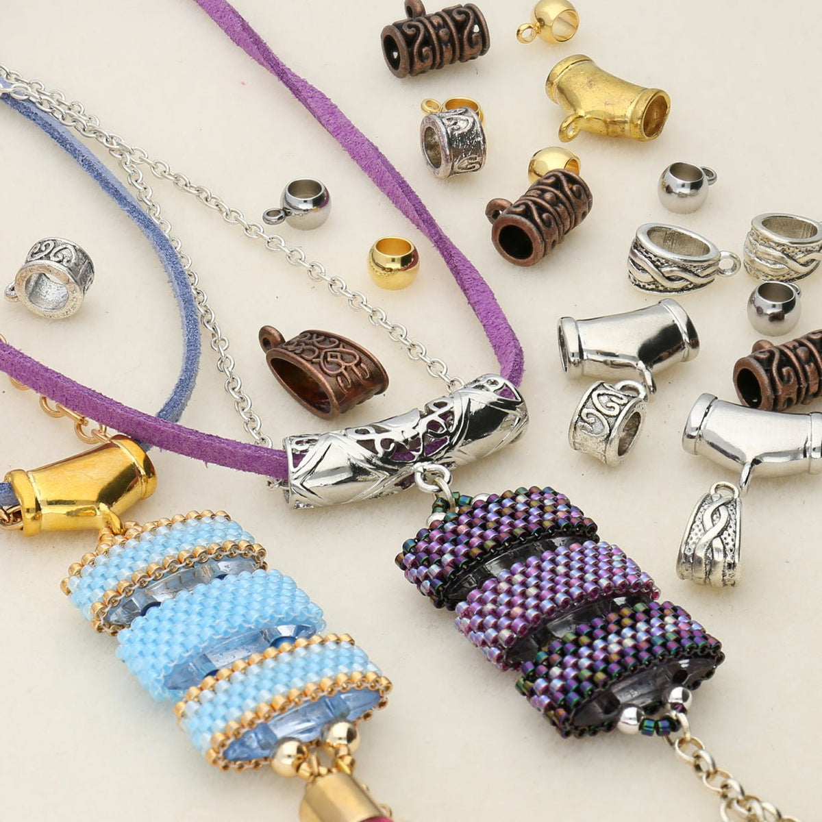 Anhängerschlaufen / Collierschlaufen - PerlineBeads