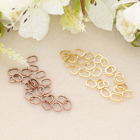Biegeringe oval - PerlineBeads