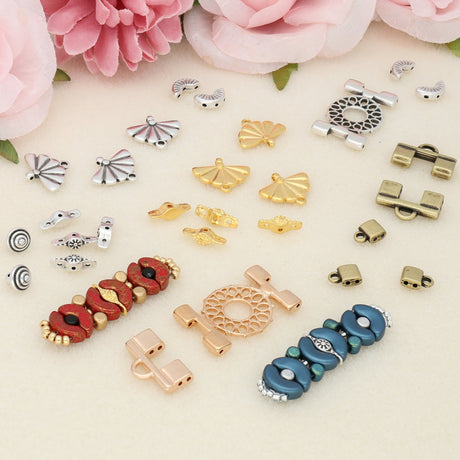 Cymbal Metal Fashion Elements - PerlineBeads