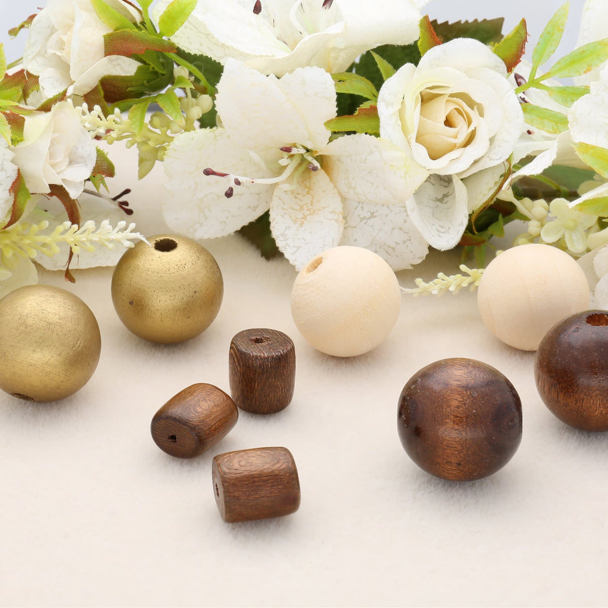 Holzperlen - gross - PerlineBeads