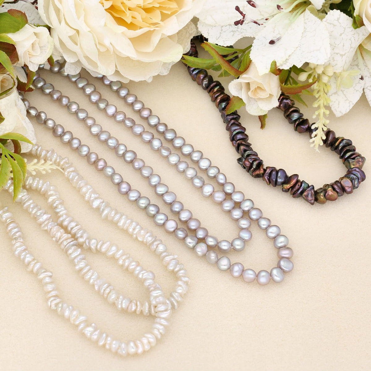Natur- und Zuchtperlen - PerlineBeads