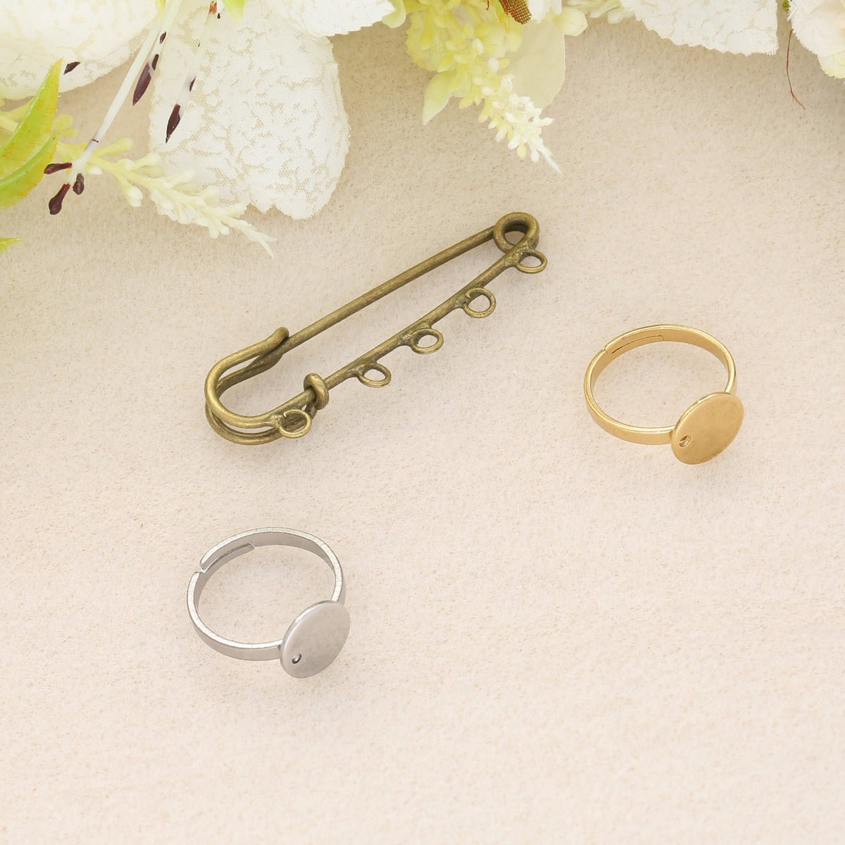 Ring, Brosche - PerlineBeads