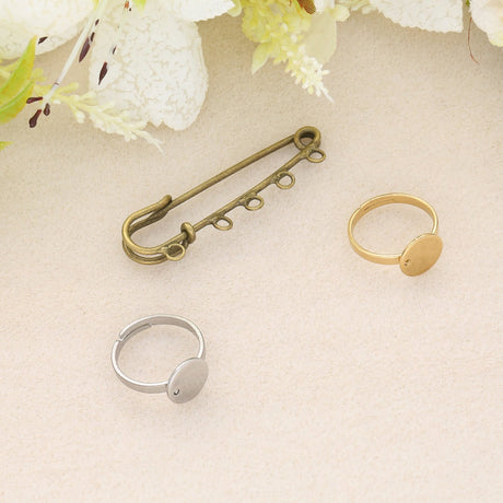 Ring, Brosche - PerlineBeads