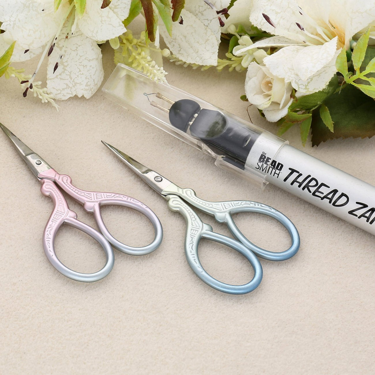 Schere und Drahtbrenner - PerlineBeads