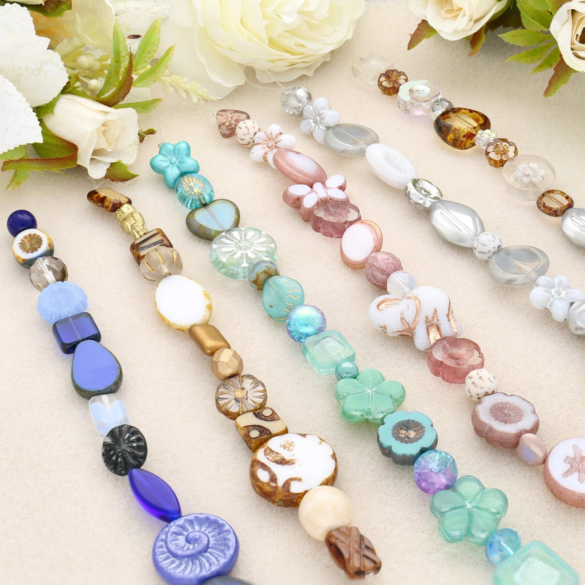 Table Cut Perlen - PerlineBeads