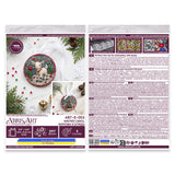Kit broderie de perles suspension de Noël • Renne & sapin de Noël