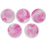 Acrylperlen flach rund - 24 mm - PerlineBeads