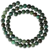 Afrikanischer Türkis Perlen · rund · 6 mm - PerlineBeads SA