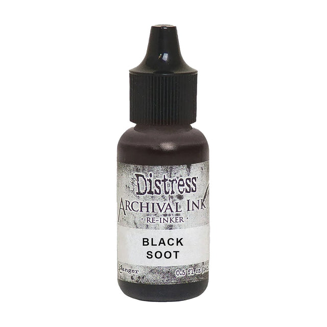 Archival Inks™ Re - Inker - Schwarz - PerlineBeads SA