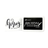 Archival Inks™ Stempelkissen - Schwarz - PerlineBeads SA