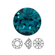 AURORA A1088 Chaton 24ss/5.5 mm - Blue Zircone (5 Stk.) - PerlineBeads SA