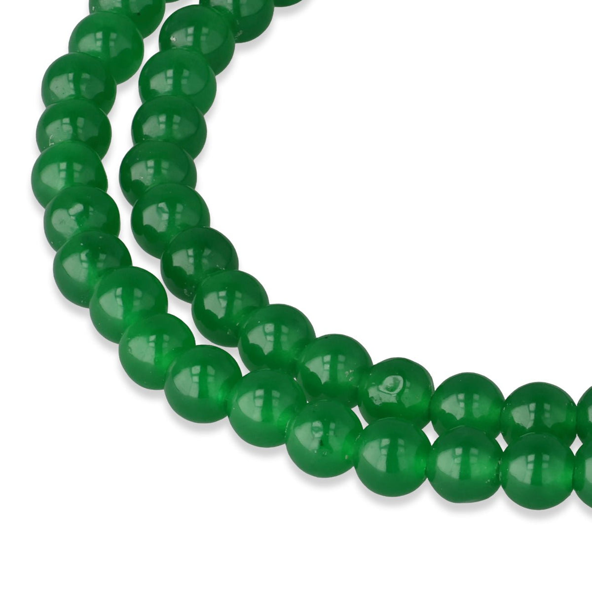 Aventurin Perlen · rund · 4 mm · Grün - PerlineBeads SA