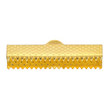 Bandklemme 25 mm, Farbe Gold - PerlineBeads SA