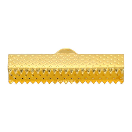 Bandklemme 25 mm, Farbe Gold - PerlineBeads SA