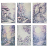 Bedrucktes Scrapbooking Papier | „Enchanted Dreams“ | 30 - teiliges Set - PerlineBeads SA