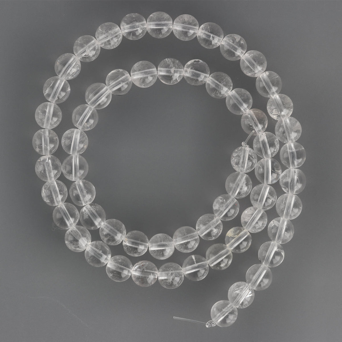 Bergkristall Perlen · rund · 6 mm - PerlineBeads SA