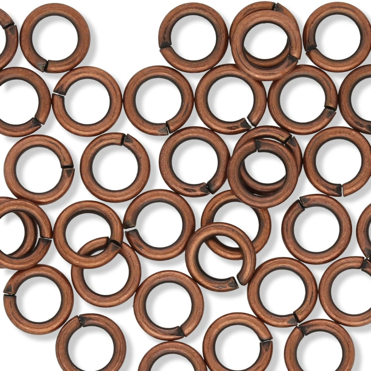 Biegeringe 5 mm – Kupfer - PerlineBeads SA
