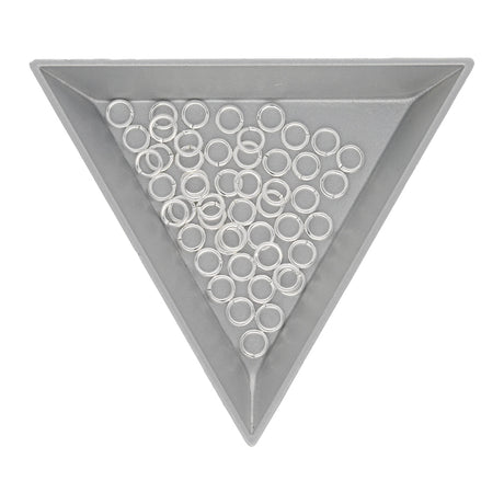Biegeringe 5 mm – Versilbert - PerlineBeads SA